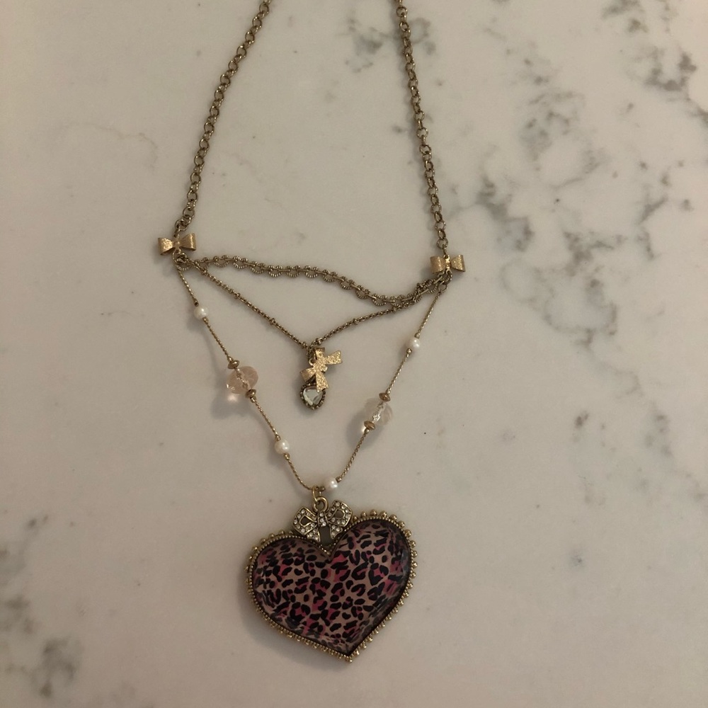 Betsy Johnson necklace